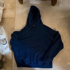 Hollister Navy Blue Hoodie Sweater